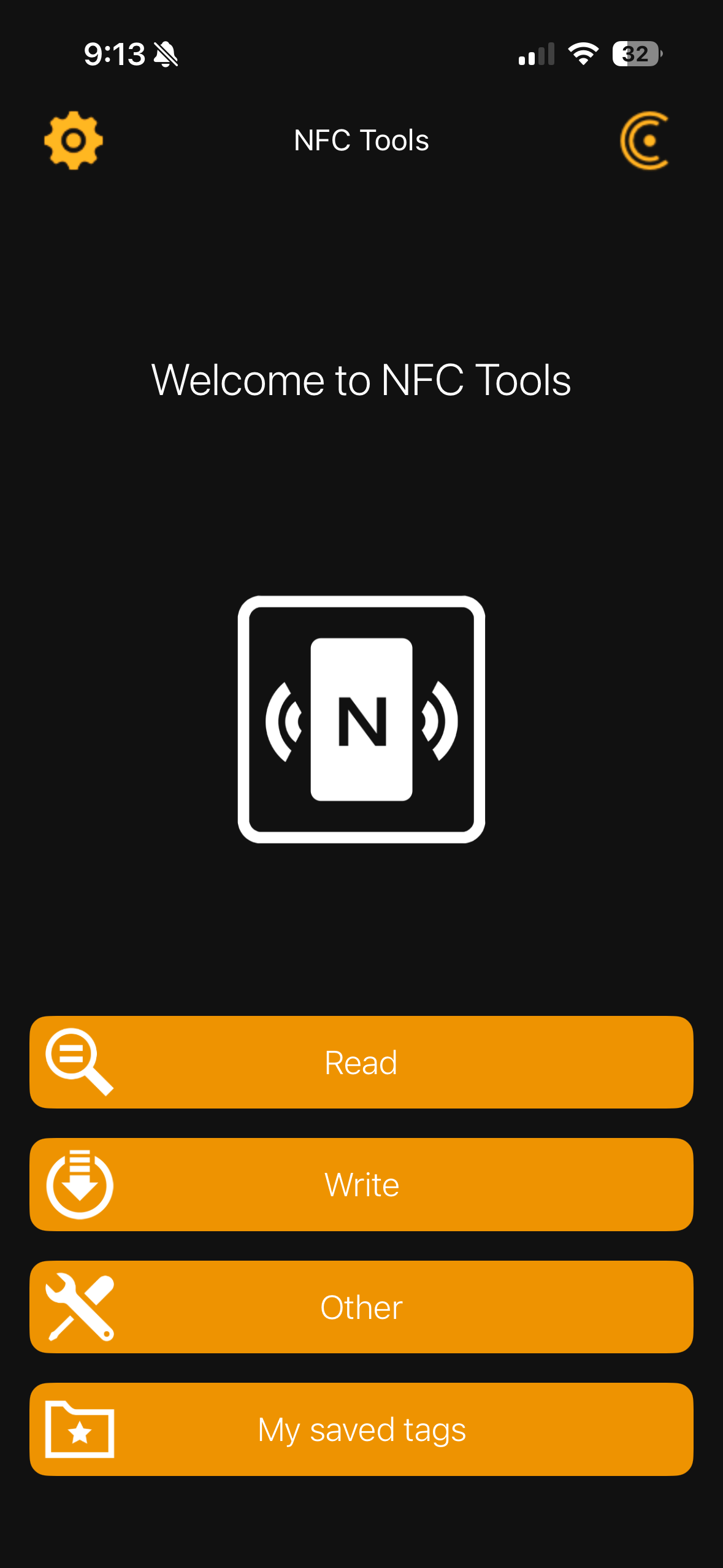 image of NFC Tools App