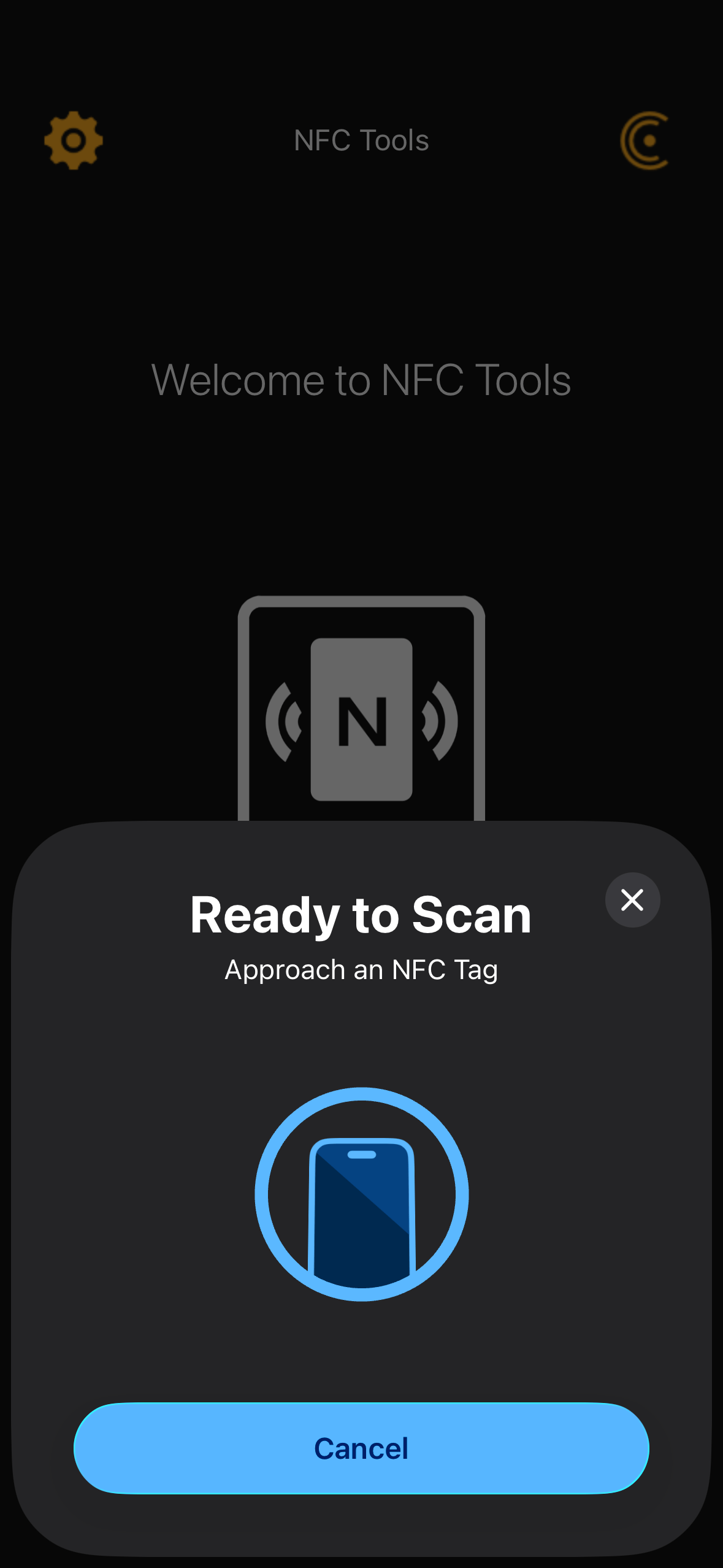 image of NFC Tools App