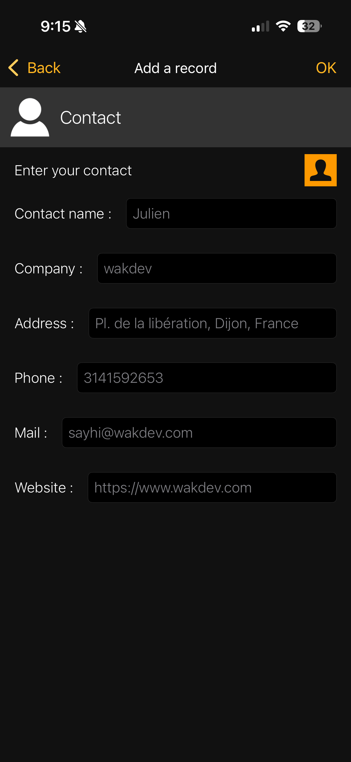 Image  of NFC Tools App